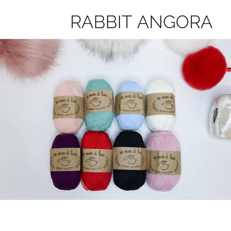 Rabbit Angora Wool Sea