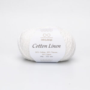 Пряжа Infinity design Cotton linen цвет 1002