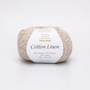 Пряжа Infinity design Cotton linen цвет 1015