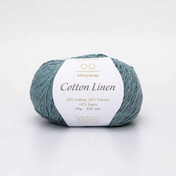 Пряжа Infinity design Cotton linen цвет 6841