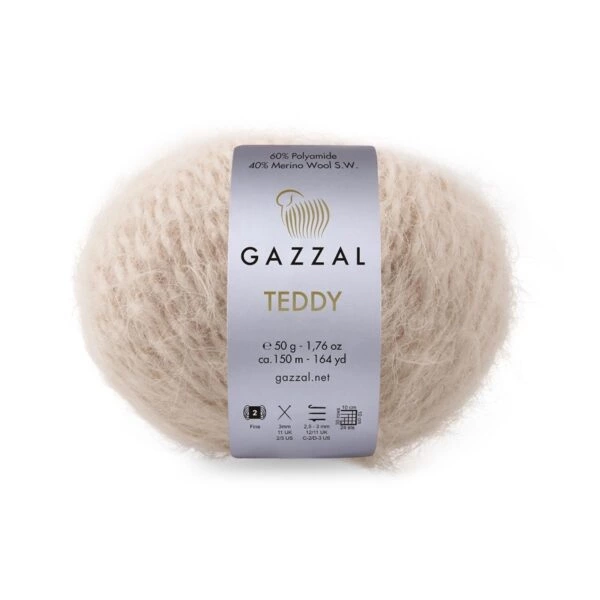 Пряжа Gazzal Teddy 6534