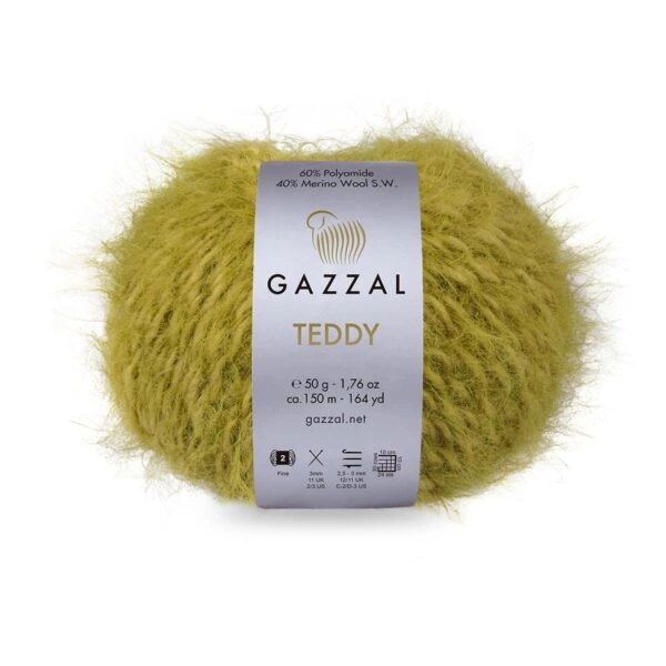 Пряжа Gazzal Teddy 6556