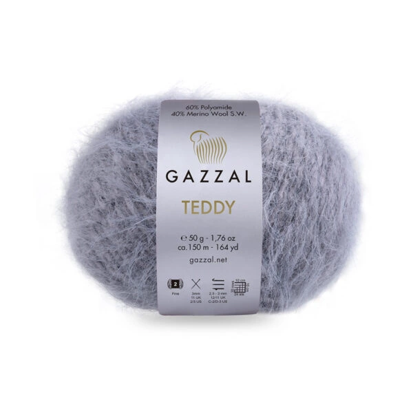 Пряжа Gazzal Teddy 6532