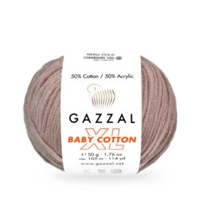 Пряжа Gazzal Baby Cotton XL цвет 3434