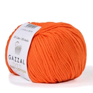 Пряжа Gazzal Baby Cotton XL цвет 3419