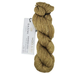 Пряжа Gazzal Wool & silk цвет 11140