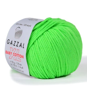 Пряжа Gazzal Baby Cotton XL цвет 3427