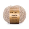 Пряжа Gazzal Alpaca boucle цвет 121