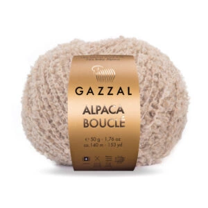 Пряжа Gazzal Alpaca boucle цвет 121