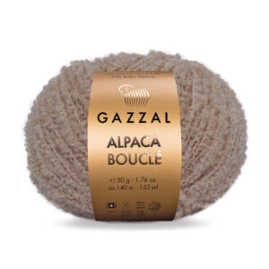 Пряжа Gazzal Alpaca boucle цвет 124