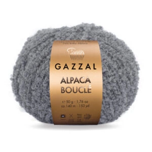 Пряжа Gazzal Alpaca boucle цвет 129