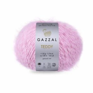 Пряжа Gazzal Teddy цвет 6547