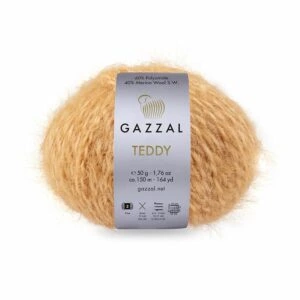 Пряжа Gazzal Teddy цвет 6539